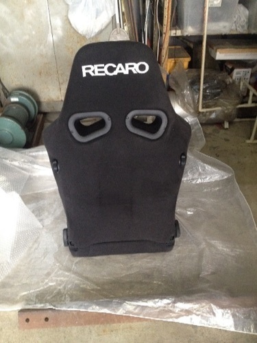 recaro RECARO セミバケ SR-6 BK GK100S ブラック レカロシート セミバケットシート 中古美品