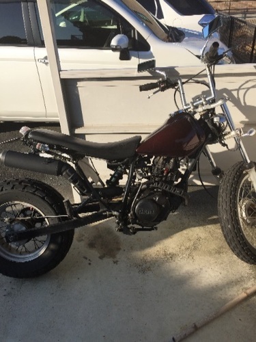 TW200 ロンスイ スカチューン バイク
