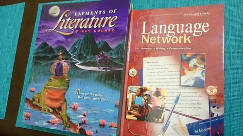（洋書）米国の中1の国語の教科書（新品）Gr.7 English Textbooks from the States (Brand new)
