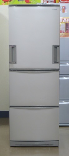 シャープ 冷蔵庫 両開き SJ-WA35R-S 345L H1690×W600×D665 10年 中古