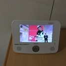 取置中【超美品 交渉可】フルセグ ポータブル 防水液晶テレビ 7...