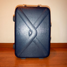 中古スーツケース/ダークグレー　35cm×50cm×21cm