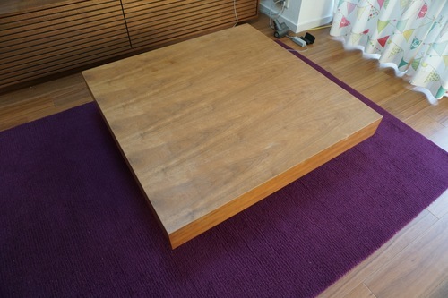 引取のみ 広松木工リビングテーブル３年半使用 キャプティバ 福岡のテーブル 座卓 ローテーブル の中古あげます 譲ります ジモティーで不用品の処分