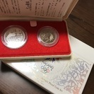 1998年長野オリンピック5000円500円硬貨セット①未使用