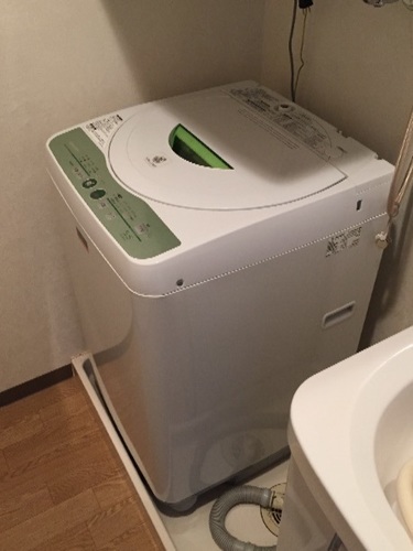 SHARP 全自動洗濯機 ES-BG553-G 10000円
