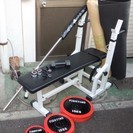 ☆	ファイティングロード FIGHTINGROAD バーベルセット 60kg◆ジム代も浮いて自宅でトレーニング