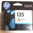 HP１３５インク　1個　未開封