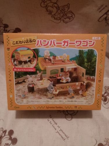 シルバニアファミリー　ハンバーガーワゴン　ミ-45