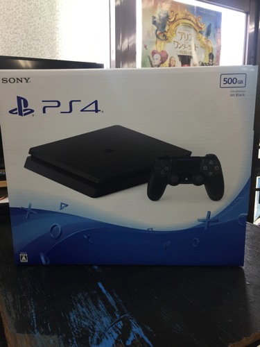 新品 未使用 ps4 スリム 500GB cuh-2000AB01