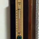 昔ながらの温度計 アンティーク 