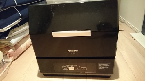 【保証２年弱残存あり】食器洗い乾燥機 Panasonic NP-TCR2-CK【黒色モデル】