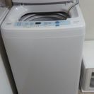 AQUA全自動洗濯機 AQW-S60C 1年8ヶ月使用(白・ブルー)