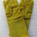 牛革製の耐熱 耐火手袋、欧州からの新品