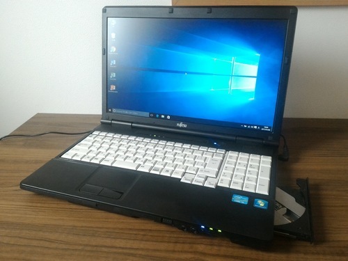 （お取引中）第2世代i5 ﾒﾓﾘ3G Office2013搭載! 高性能Windows10ノートPC Core-i5/ﾒﾓﾘ3GB/160GB/DVD-RW/無線LAN/Microsoft Office2013pro [富士通 Lifebook A561/C]