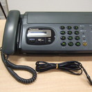 黒電話　感熱紙ファックス　１９９６年製　使用可！　