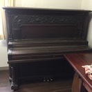 古いアンティークなピアノ ボロボロのジャンク品 無料で差し上げます。