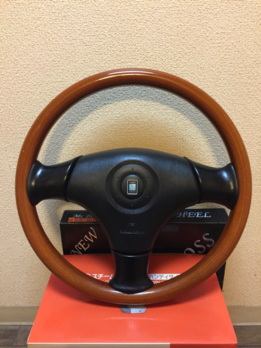 NARDI ウッドステアリング 美品