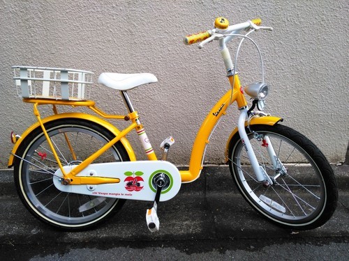 子供用自転車　１８インチ　「VESPA KIDS」 イエロー