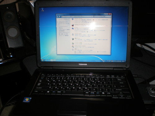 ノートパソコン TOSHIBA Dynabook Windows7