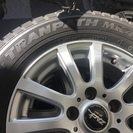 205/65/R15 中古スタッドレスアルミ４本セット 使用１ヶ月