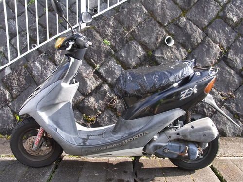 ホンダ　ライブ　ディオZX　黒　再登録証有　HONDA LIVE DIO ZX