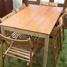 【美品・価格交渉可】IKEAテーブル＆折畳み椅子あり。結構きれいです。
