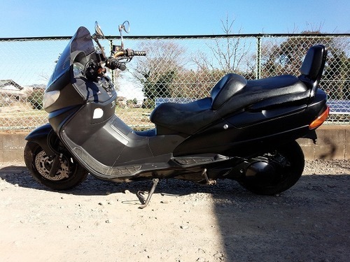 スズキ スカイウェイブ250 春先のツーリングに！スズキ・スカイウェイブ250