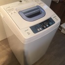 010902　全自動洗濯機　HITACHI　5kg