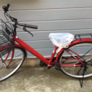 【終了】赤い自転車