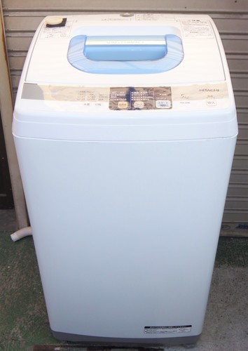 ☆\t日立 HITACHI NW-5MR 5kg 全自動電気洗濯機◆風乾燥機能搭載