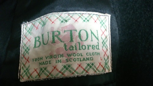 burton  ウールのコート