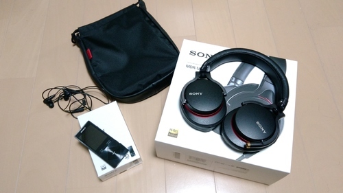 SONY WALKMAN NW-A16 32GB \u0026 MDR-1A(ハイレゾ対応ヘッドフォン)