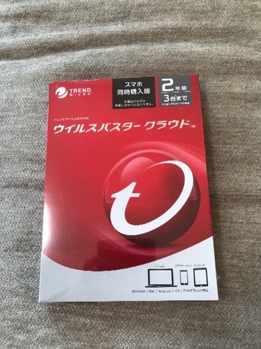 新品未使用 ウイルスバスター2年版