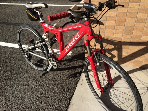（取引中）プジョー　PEUGEOT マウンテンバイク（中古）