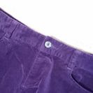 紫色コーデュロイ 半ズボン
