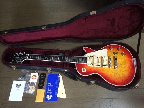 レア！ミントコンディション！１９９７年製 ＧＩＢＳＯＮカスタムショップ製レスポールカスタム Ａce Frehley Fast Model