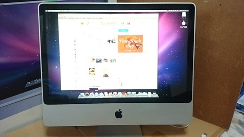 完売　iMac 24インチ C2D 3.06GHz MB325J/A 液晶良好、動作良好