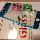 iPhone6 /6S  縁まで覆うアルミカバー  ブルー
