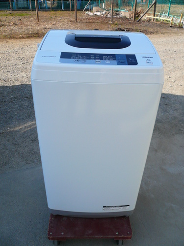 日立 全自動洗濯機 「白い約束」5.0kg NW-5WR　16年
