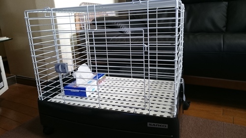 三晃商会 うさぎ等小動物用 ペット飼育ケージ（中古）