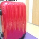 スーツケース赤美品