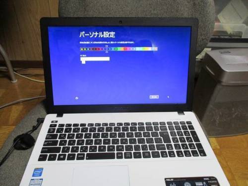 ASUS X550C 展示品　ピカピカです