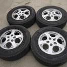 ミシュラン　215/70Ｒ16　エクストレイル　デリカ　などに　バリ山　スタッドレスタイヤ