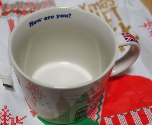 ロフトで購入のマグカップイギリス英国 Tak 神戸の食器 コーヒー ティー の中古あげます 譲ります ジモティーで不用品の処分