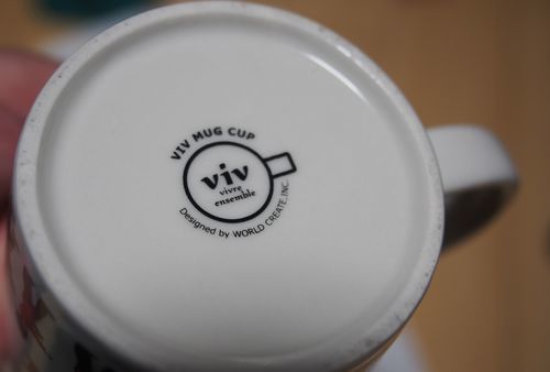 ロフトで購入のマグカップイギリス英国 Tak 神戸の食器 コーヒー ティー の中古あげます 譲ります ジモティーで不用品の処分