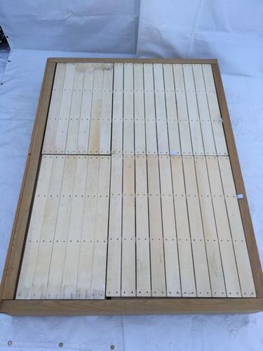 収納付ダブルベッド
