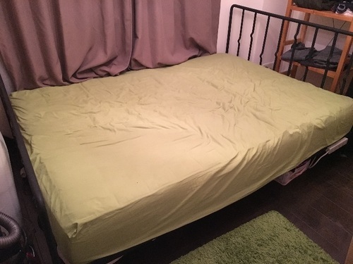 IKEA高級マットレスダブルベッド
