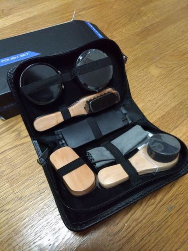 【新品未使用】靴磨き8点セット