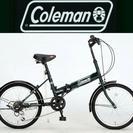 【終了】Coleman 変速6段　折りたたみ自転車