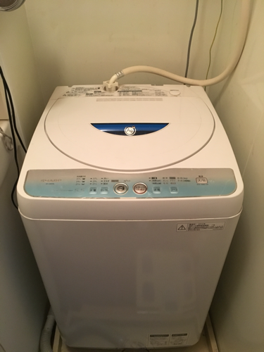 洗濯機5.5キロ 2012年式 SHARP